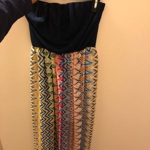 Patterned Maxi Dress